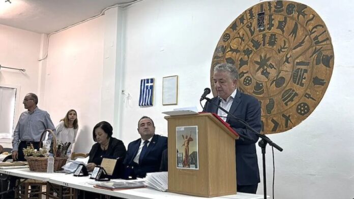 Βραβεύτηκε ο Περιφερειάρχης Κρήτης για την αναγνώριση του Σοκαρά ως Μαρτυρικό Χωριό