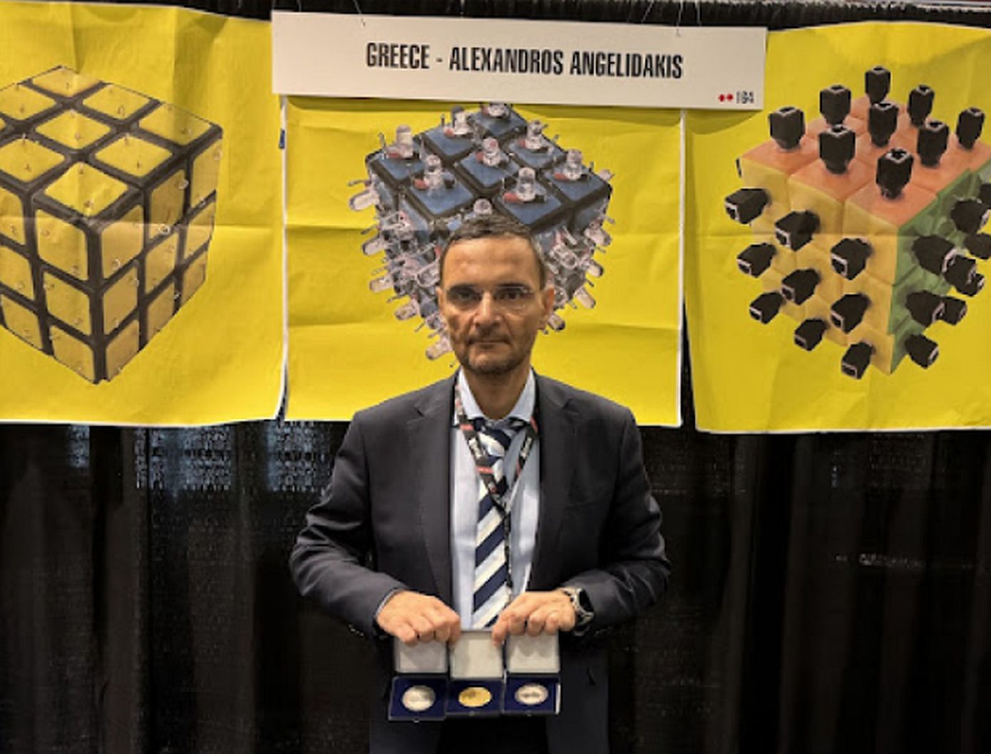 Ενήλικας μαθητής του ΕΠΑΛ Ηρακλείου κέρδισε 3 βραβεία καινοτομίας για πρωτοποριακό κύβο του Ρούμπικ