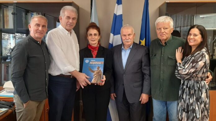 Η καταξιωμένη σκηνοθέτιδα A. Schlaepfer στο Δημαρχείο Αιγάλεω