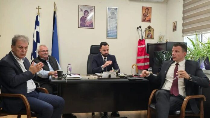 Ο Περιφερειάρχης Γιώργος Αμανατίδης επισκέπτεται το «Μποδοσάκειο» Νοσοκομείο Δυτικής Μακεδονίας