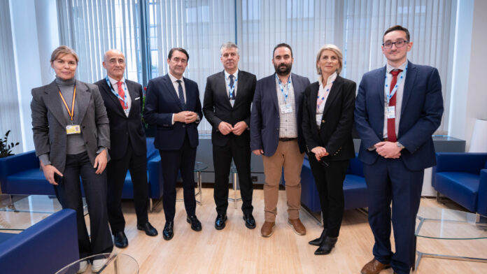 Υψηλόβαθμες επαφές του Περιφερειάρχη Χρ. Τοψίδη στις Βρυξέλλες
