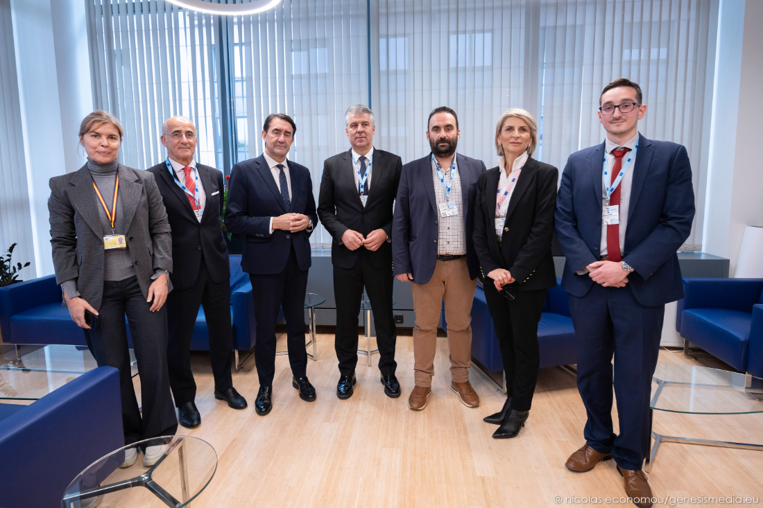 Υψηλόβαθμες επαφές του Περιφερειάρχη Χρ. Τοψίδη στις Βρυξέλλες