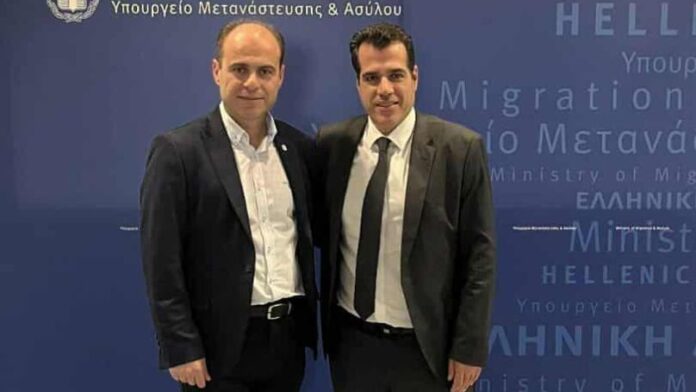 Συνάντηση Δημάρχου Άρτας με τον Υπουργό Μεταναστευτικής Πολιτικής και Ασύλου