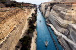 Αναστολή διελεύσεων στη Διώρυγα Κορίνθου εξαιτίας εργασιών αποκατάστασης