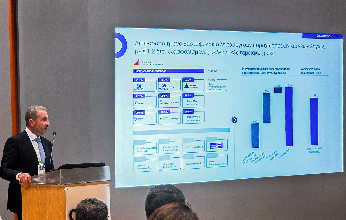 Αλ. Εξάρχου (AKTOR): «Οι καλύτερες μέρες έρχονται» – Στρατηγική κατεύθυνση σε ενέργεια και ΑΠΕ