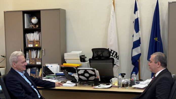 Συνάντηση Δημάρχου Ηρακλείου με τον Αζέρο Πρέσβη στην Ελλάδα