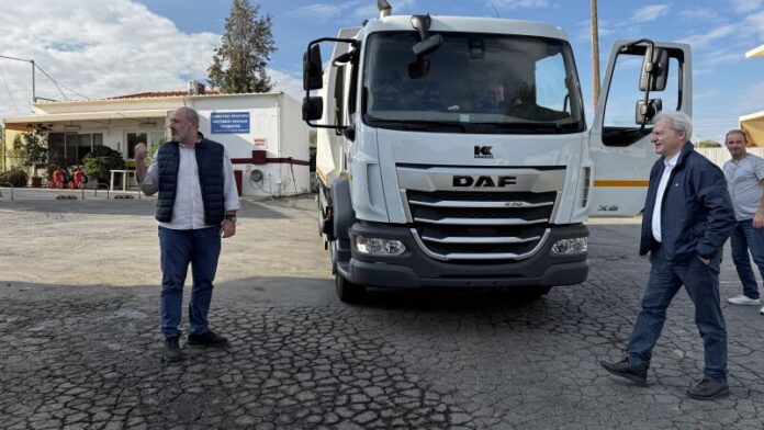 Καινούργιο απορριμματοφόρο για τον Δήμο Ηρακλείου Κρήτης