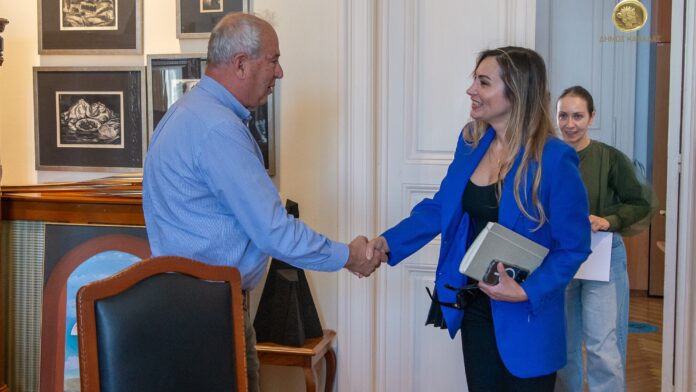 Συνάντηση δημάρχου Καβάλας με την Εμπορική Αντιπρόσωπο της Τουρκίας στη Θεσσαλονίκη