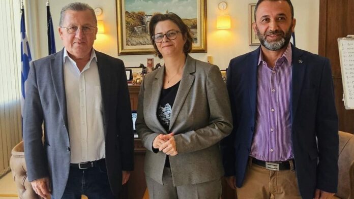 Σύσκεψη Δημάρχου Κατερίνης με την Γενική Πρόξενο της Αλβανίας