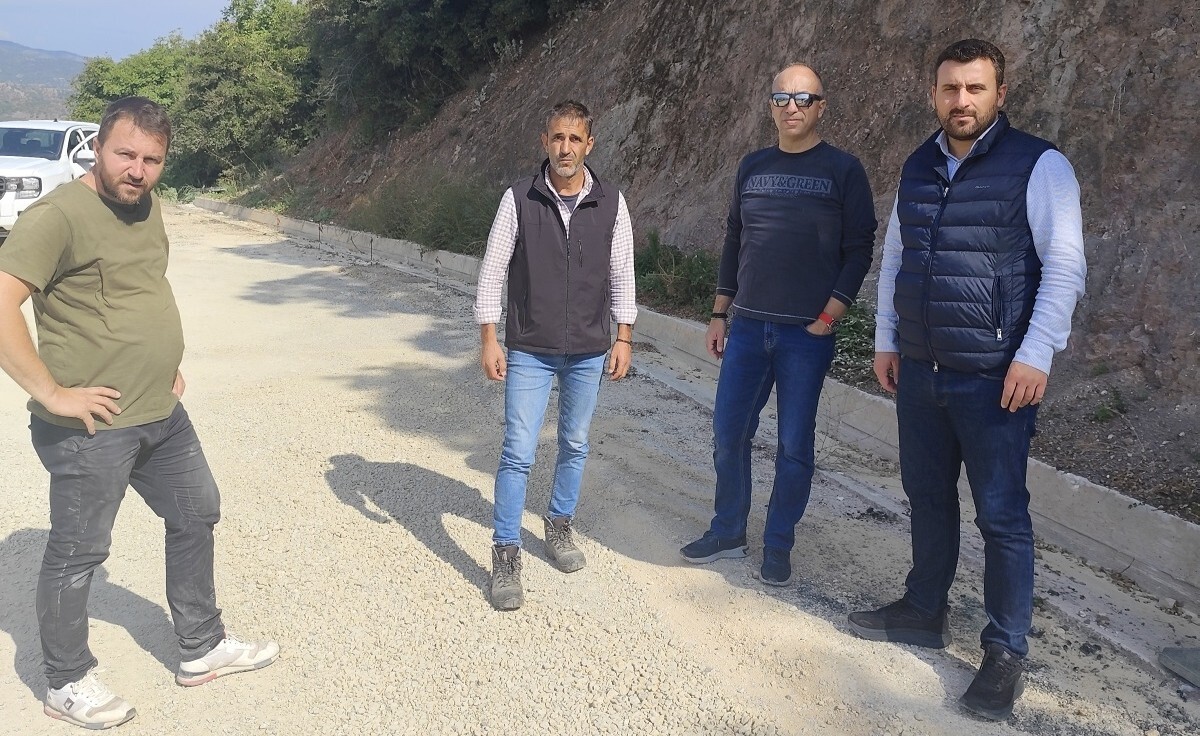 Επιθεώρηση Δημάρχου Μετεώρων στα έργα του δρόμου προς το Σπήλαιο Θεόπετρας
