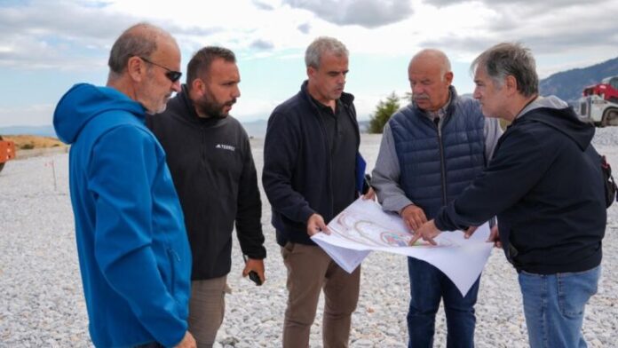 Επιθεώρηση Δημάρχου Μυτιλήνης στο έργο δημιουργίας Πάρκου Αναψυχής στην Αγ. Κυριακή