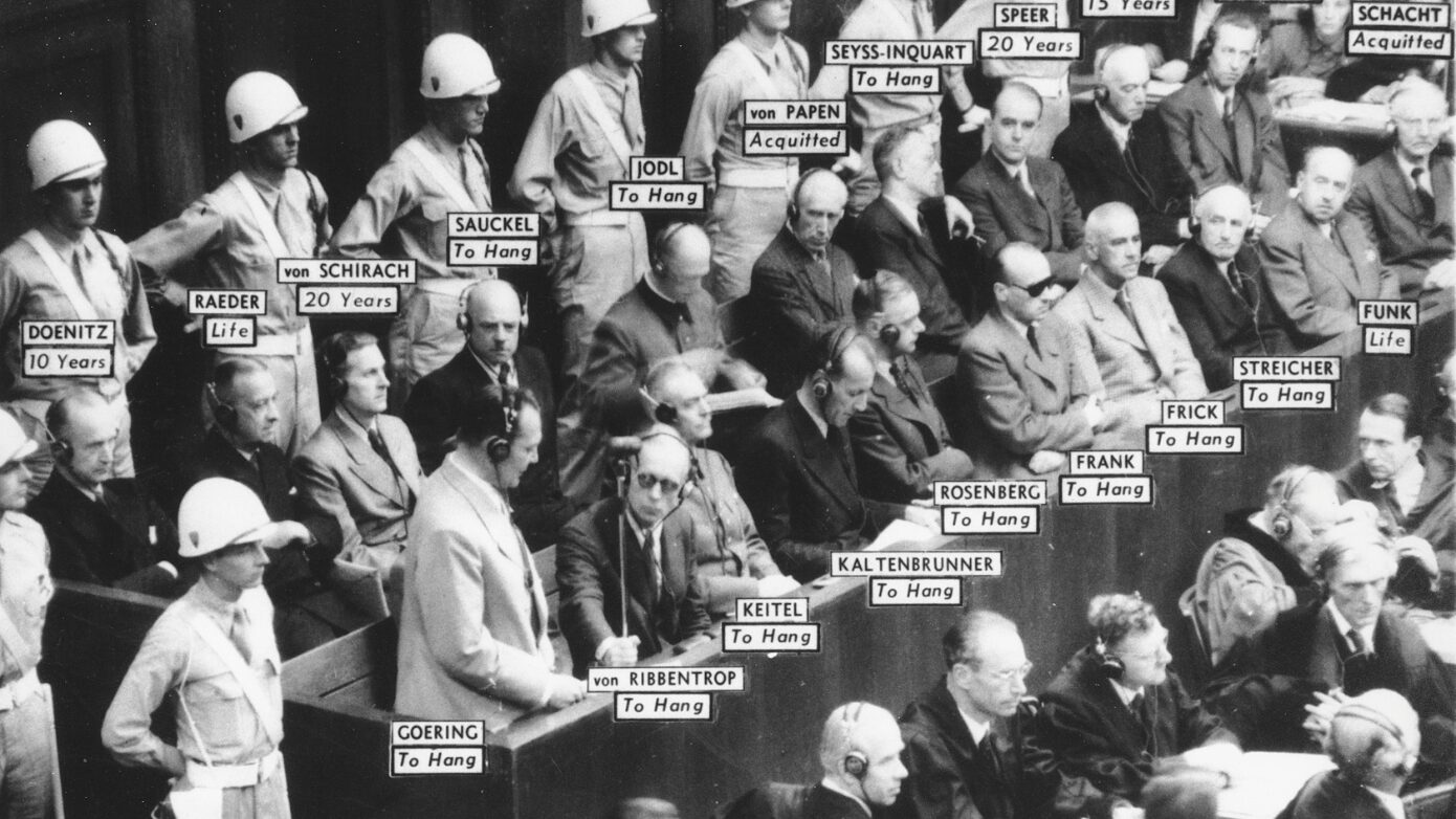 Σαν σήμερα 1 Οκτωβρίου: Η καθοριστική ετυμηγορία στη Δίκη της Νυρεμβέργης – Οι καταδίκες των ναζί