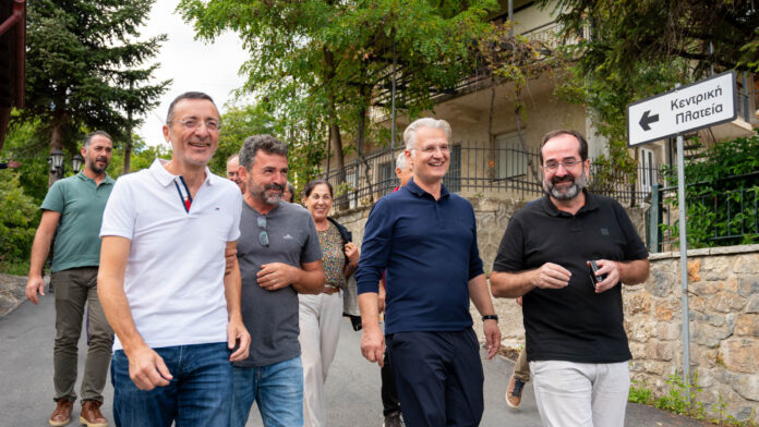 Ο Περιφερειάρχης Δ. Πτωχός επισκέπτεται την ορεινή Κορινθία – Στήριξη από τον Δήμο Σικυωνίων