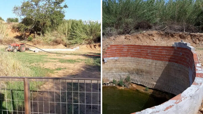 Ρέμα στη Χαλκιδική μπαζώθηκε: Δημιούργησαν πηγάδι για άρδευση χωραφιών