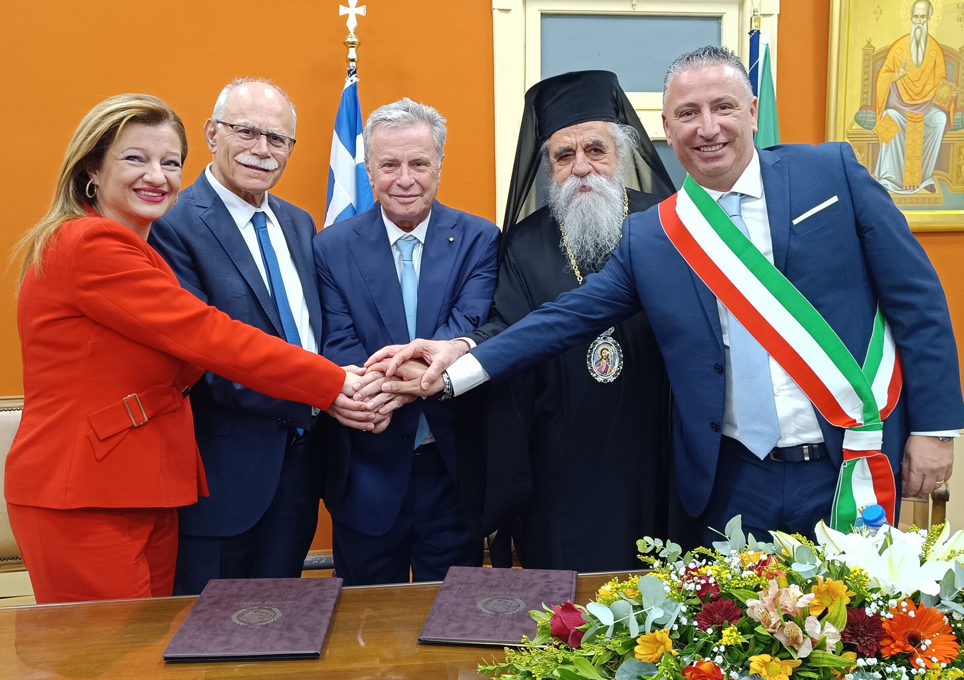 Πύργος και Squillace σύσφιξαν τις σχέσεις τους με την αδελφοποίηση