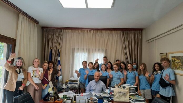 Ο Δήμος Τεμπών υποδέχθηκε μαθητές και εκπαιδευτικούς από την Πολωνία