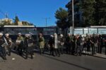 Διαμαρτυρία στην Πανόρμου ενάντια στη συγκέντρωση έξω από την ισραηλινή πρεσβεία