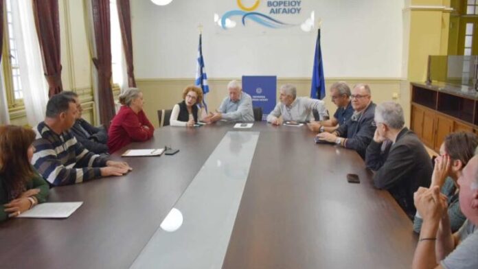 Συνάντηση για την ευλογιά στη Βόρεια Αιγαίο Περιφέρεια