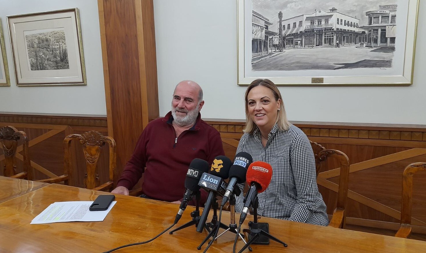 Δ.Σερρών: Καμία ανοχή στη ρίψη μεγάλων αντικειμένων σε πεζοδρόμια