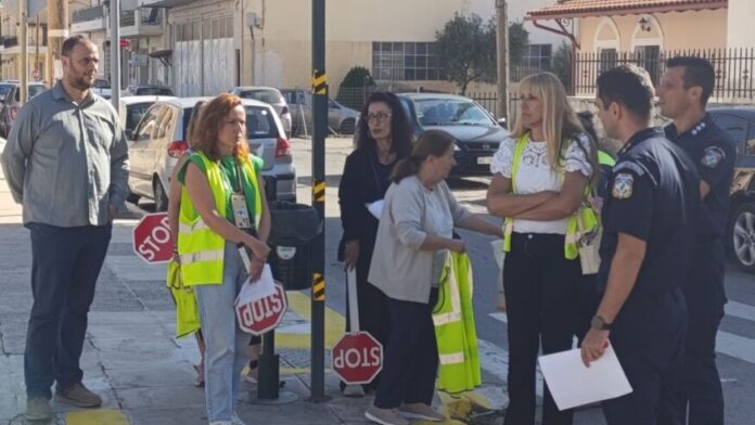 Δ.Σπάρτης: Κατάρτιση σχολικών τροχονόμων από την Τροχαία Λακωνίας