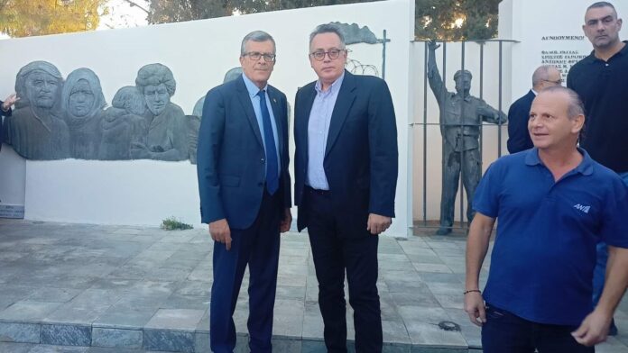 Ο Δ. Σπάρτης στις Εκδηλώσεις Μνήμης κατά της Κατοχής του Δ. Μόρφου Κύπρου