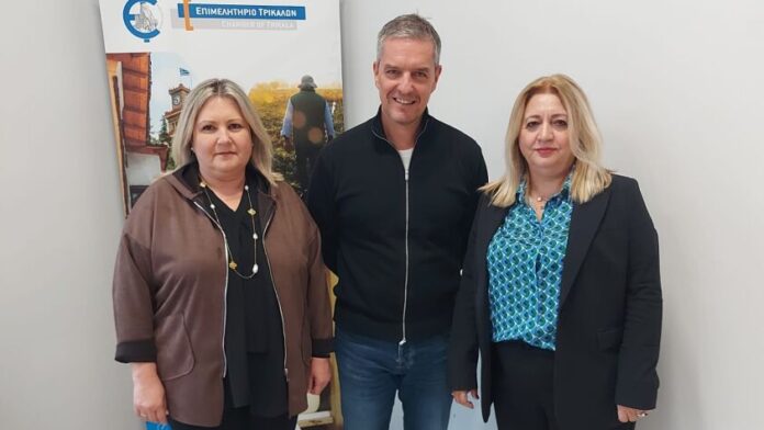 Σύσκεψη Αντιπεριφερειαρχών Θεσσαλίας με τον Πρόεδρο του Επιμελητηρίου Τρικάλων