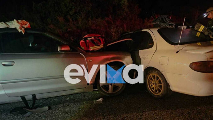 Ατύχημα με τρεις τραυματίες και επιχείρηση διάσωσης στην Εύβοια