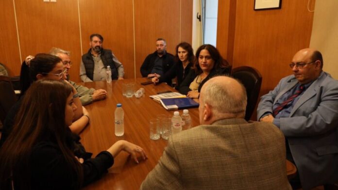 Σύσκεψη Δημάρχου Δυτ.Λέσβου με τον Ειδικό Γραμματέα του Υπ.Εσ. για την φροντίδα των Ζώων