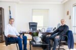 Δ.Πειραιά: Σύσκεψη Γ.Μώραλη με τον καινούργιο Αντιπεριφερειάρχη Πειραιά Στ. Βοϊδονικόλα