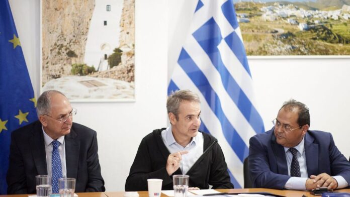 Ο Πρωθυπουργός στο δημαρχείο Αμοργού – Δηλώσεις για ΕΝΦΙΑ και ΦΠΑ στα νησιά