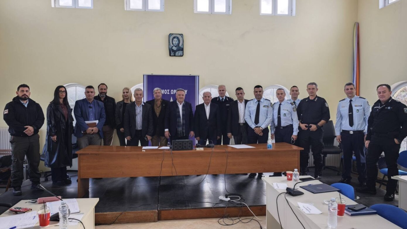 Σύσκεψη κορυφής για την εγκληματικότητα στον Δήμο Ωρωπού