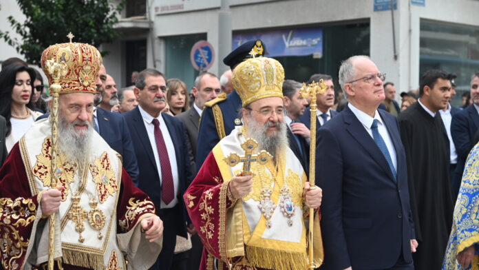Ο Δήμαρχος Πατρών στον εορτασμό του Πολιούχου Αγίου Ανδρέα