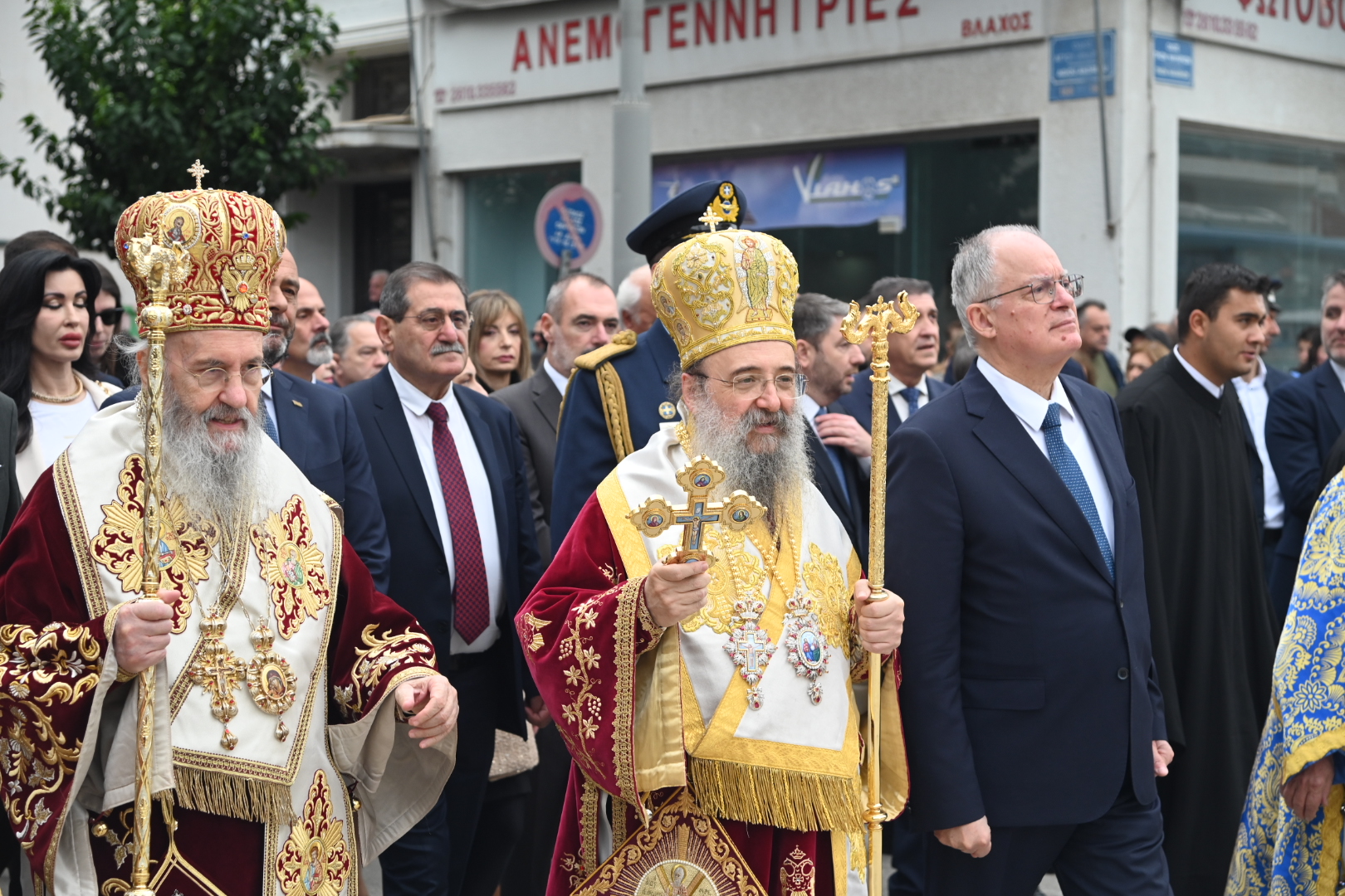 Ο Δήμαρχος Πατρών στον εορτασμό του Πολιούχου Αγίου Ανδρέα