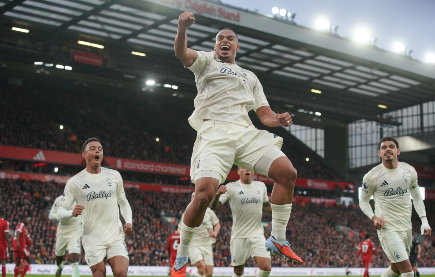 Νίκη της Νότιγχαμ Φόρεστ: Κατατρόπωσε 3-0 τη Λίβερπουλ στο Άνφιλντ