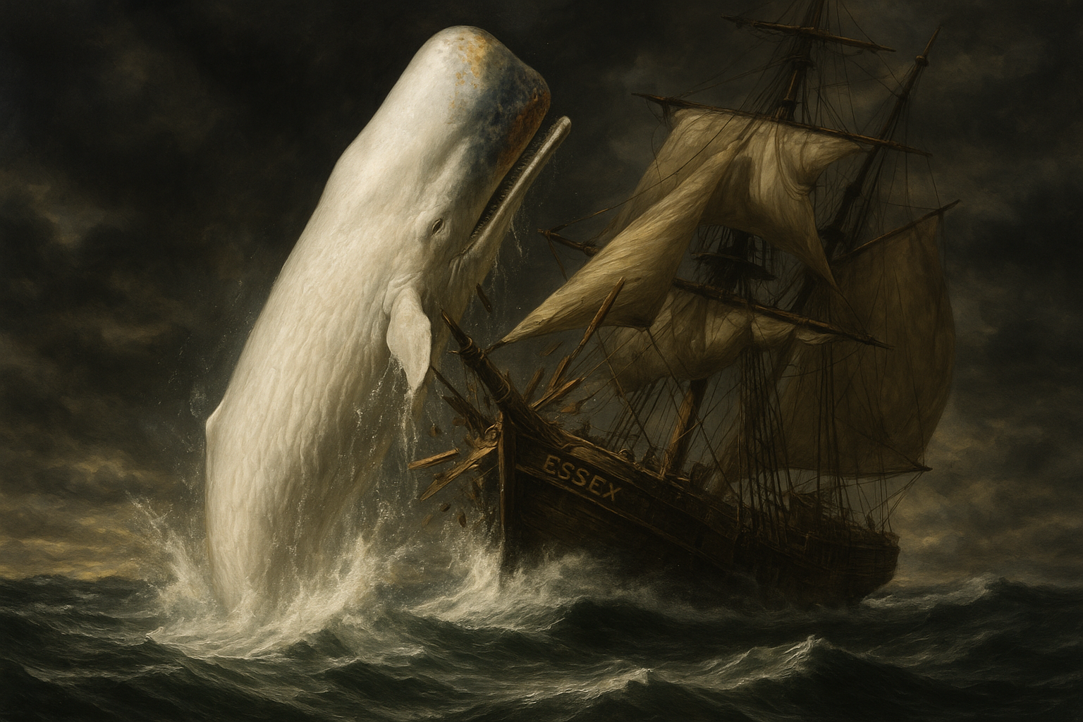 Σαν σήμερα 20 Νοεμβρίου: Η φάλαινα που κατέστρεψε το «Έσεξ» και ενέπνευσε τον θρύλο του Μόμπι Ντικ