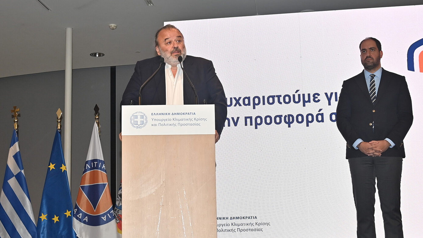 Μάριος Ηλιόπουλος και SEAJETS βραβεύτηκαν για τη συμβολή τους στις επιχειρήσεις κατάσβεσης πυρκαγιών μεγάλης έκτασης