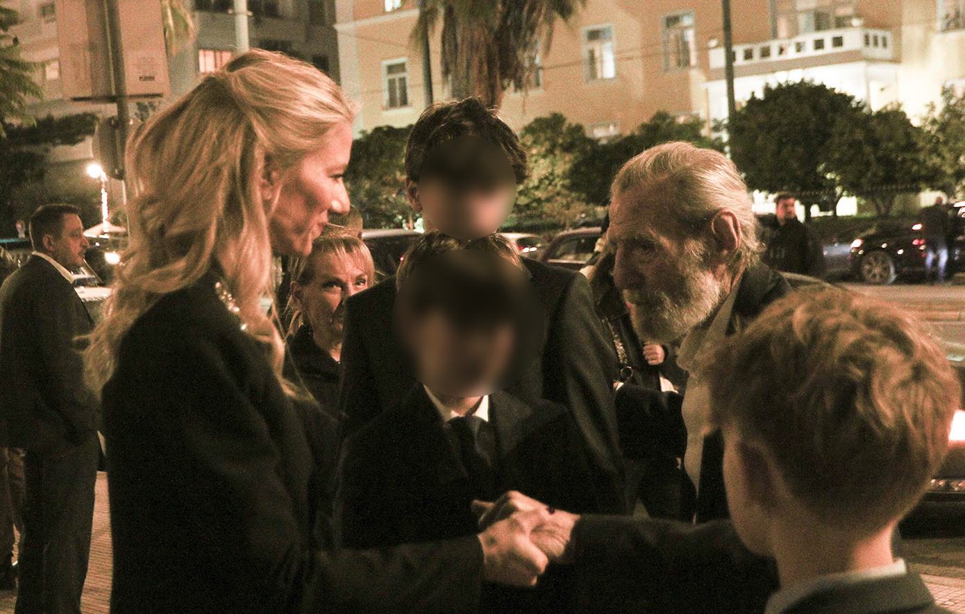 Τελετή τιμής για τον Βαρδή Βαρδινογιάννη στο Μέγαρο Μουσικής: Παρουσία ηγετών και επιχειρηματιών