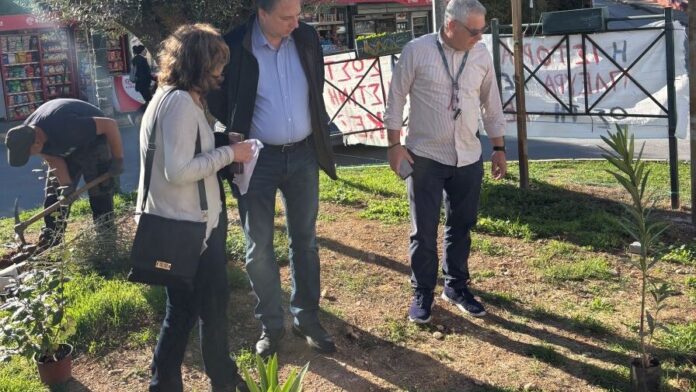 215 καινούργιες φυτεύσεις στον Δήμο Βύρωνα