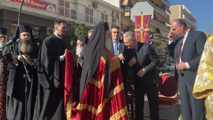 Περιφέρεια Πελοποννήσου: Ο Δ. Πτωχός στην ενθρόνιση του νέου Μητροπολίτη Κορίνθου