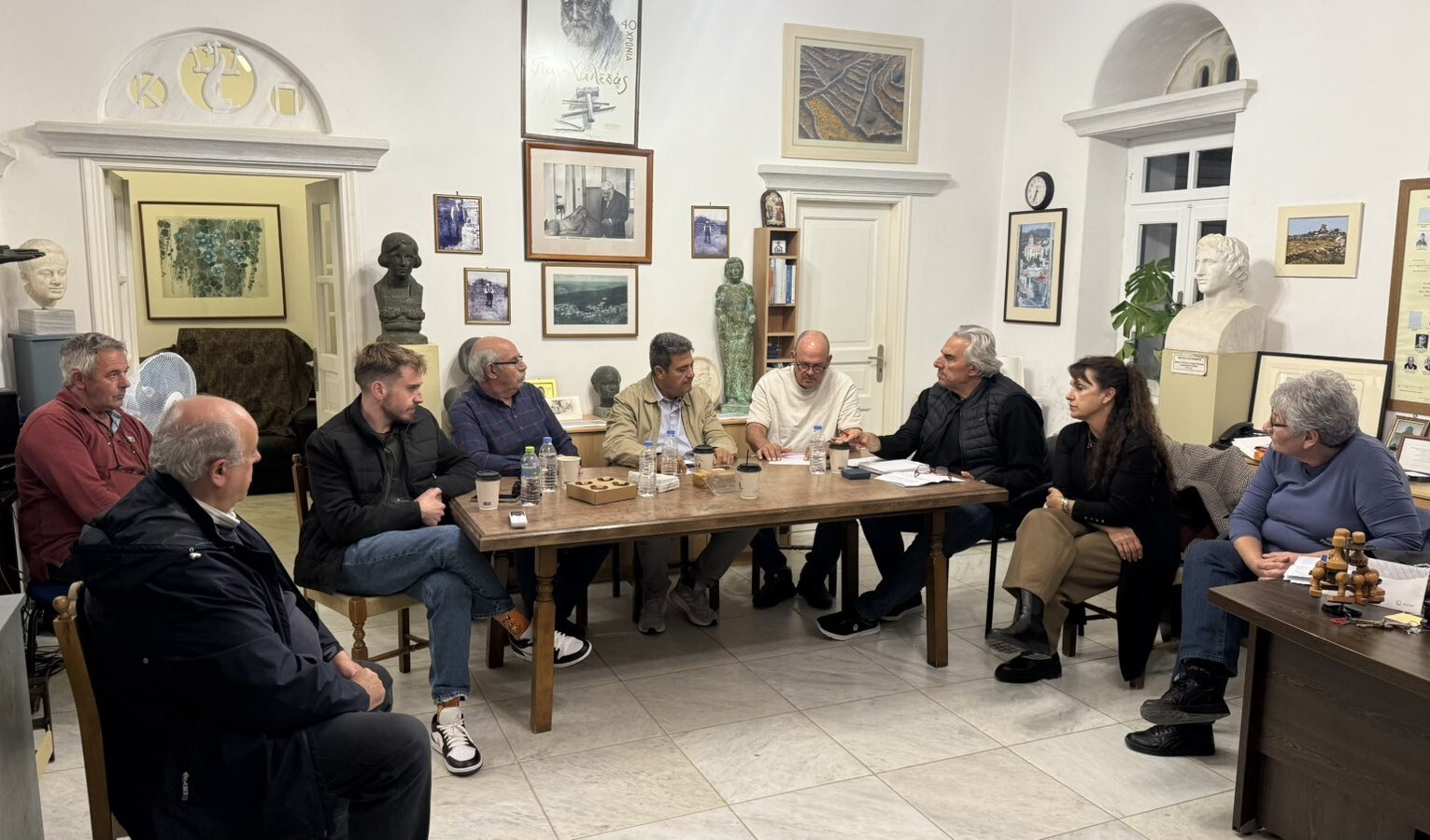 Σύσκεψη Δημοτικής Αρχής Τήνου με φορείς και πολίτες στη Δ.Ε. Πανόρμου