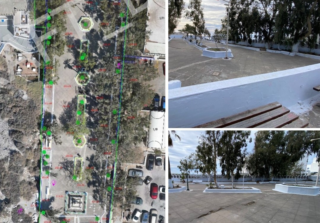 Δ.Θήρας: Άρχισαν οι εργασίες για την ανάπλαση της πλατείας Σαρπάκη