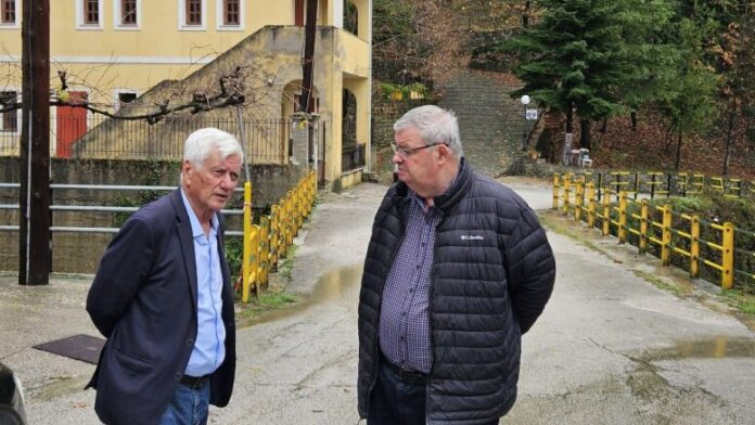 Πληγείσες περιοχές των Τζουμέρκων επισκέπτεται ο Αλ. Καχριμάνης