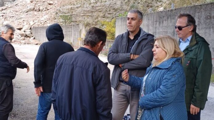 Επίσκεψη της Αντιπεριφερειάρχη Τρικάλων στον Υδροηλεκτρικό Σταθμό Γλύστρας