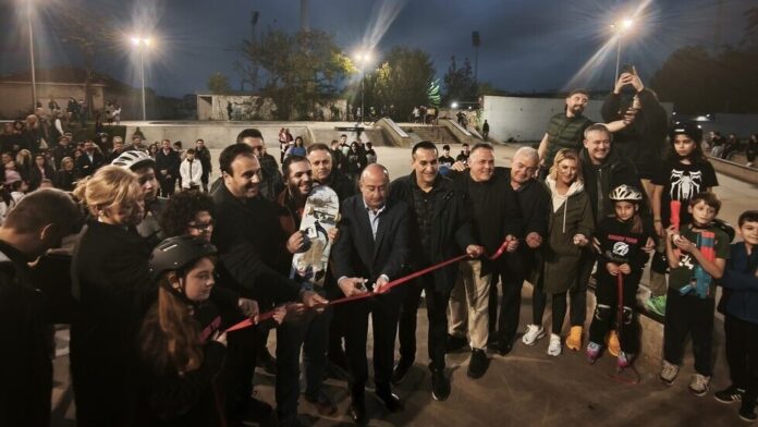 Άνοιξε τις πύλες του το καινούριο Skate Park στα Τρίκαλα