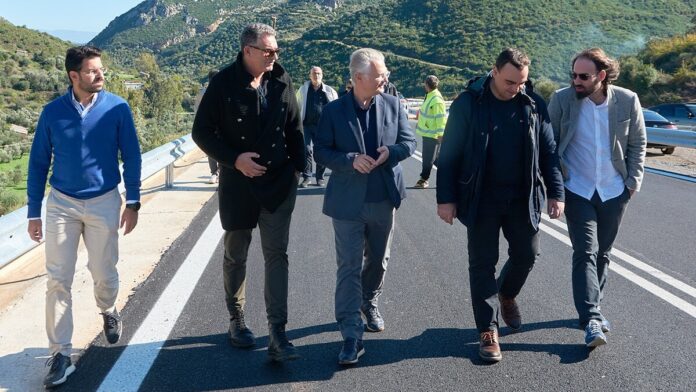 Περιφέρεια Πελοποννήσου: Ο Δ. Πτωχός στην αποπεράτωση του Τμήματος 2Α Γύθειο-Αρεόπολη-Γερολιμένας