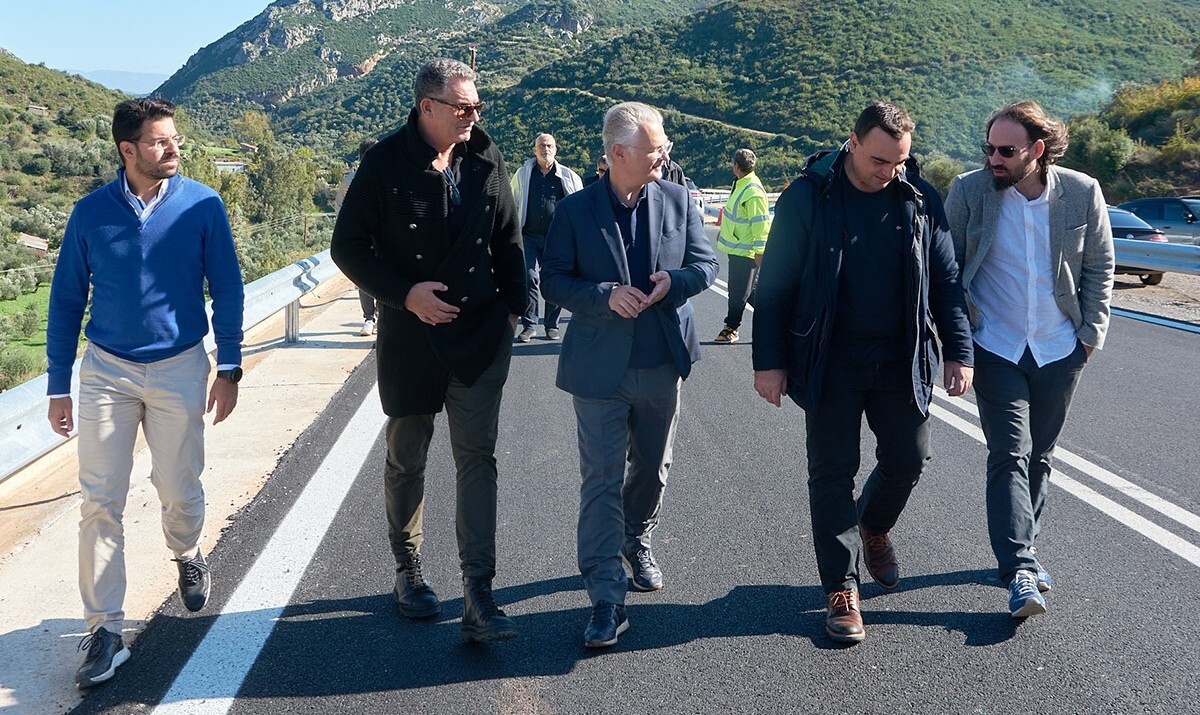 Περιφέρεια Πελοποννήσου: Ο Δ. Πτωχός στην αποπεράτωση του Τμήματος 2Α Γύθειο-Αρεόπολη-Γερολιμένας