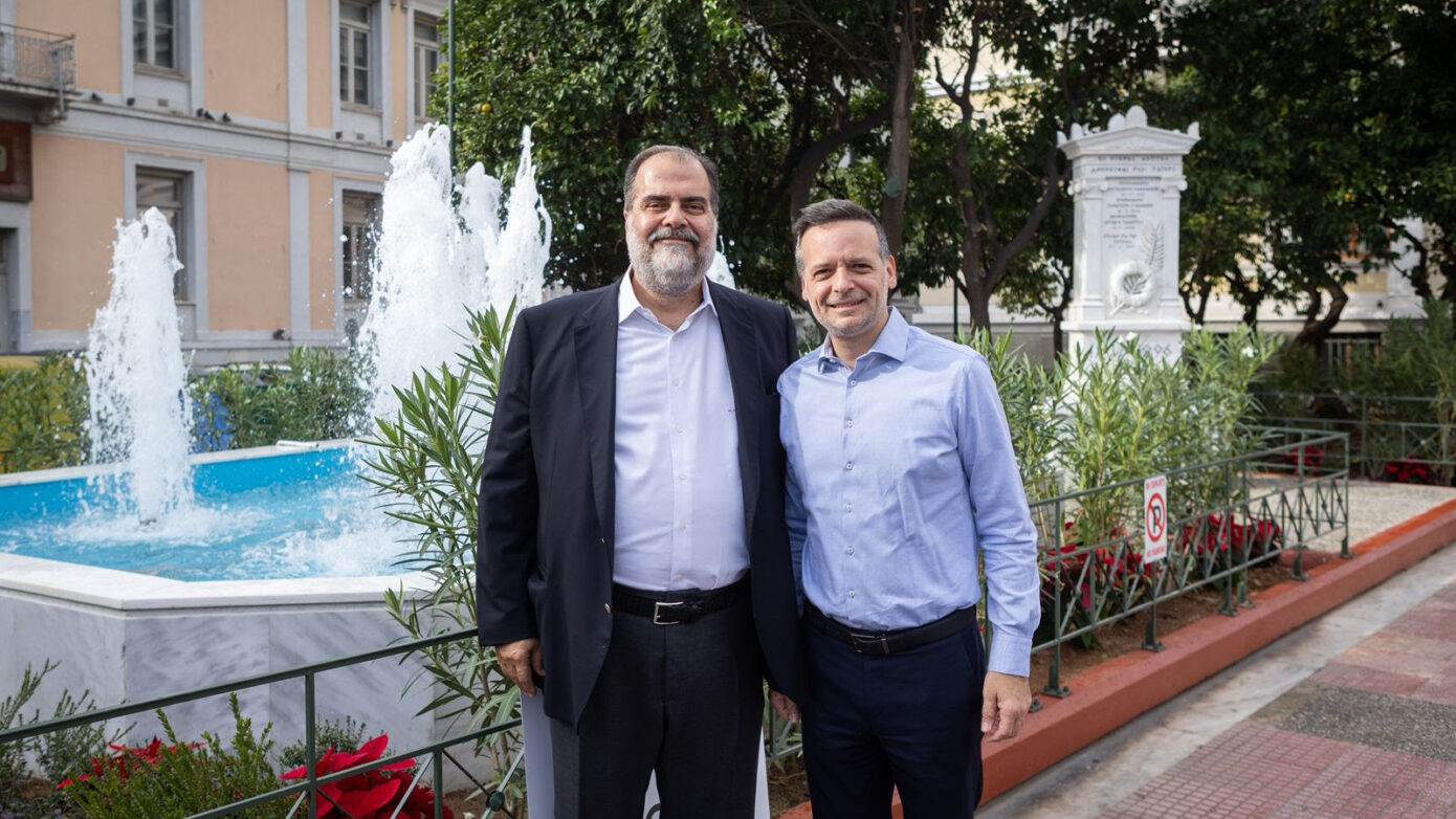 Δ. Αθηναίων: Αναβάθμιση της πλατείας Παύλου Μελά με χορηγία του Νικόλαου Πατέρα