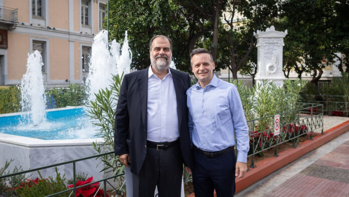 Δ. Αθηναίων: Αναβάθμιση της πλατείας Παύλου Μελά με χορηγία του Νικόλαου Πατέρα