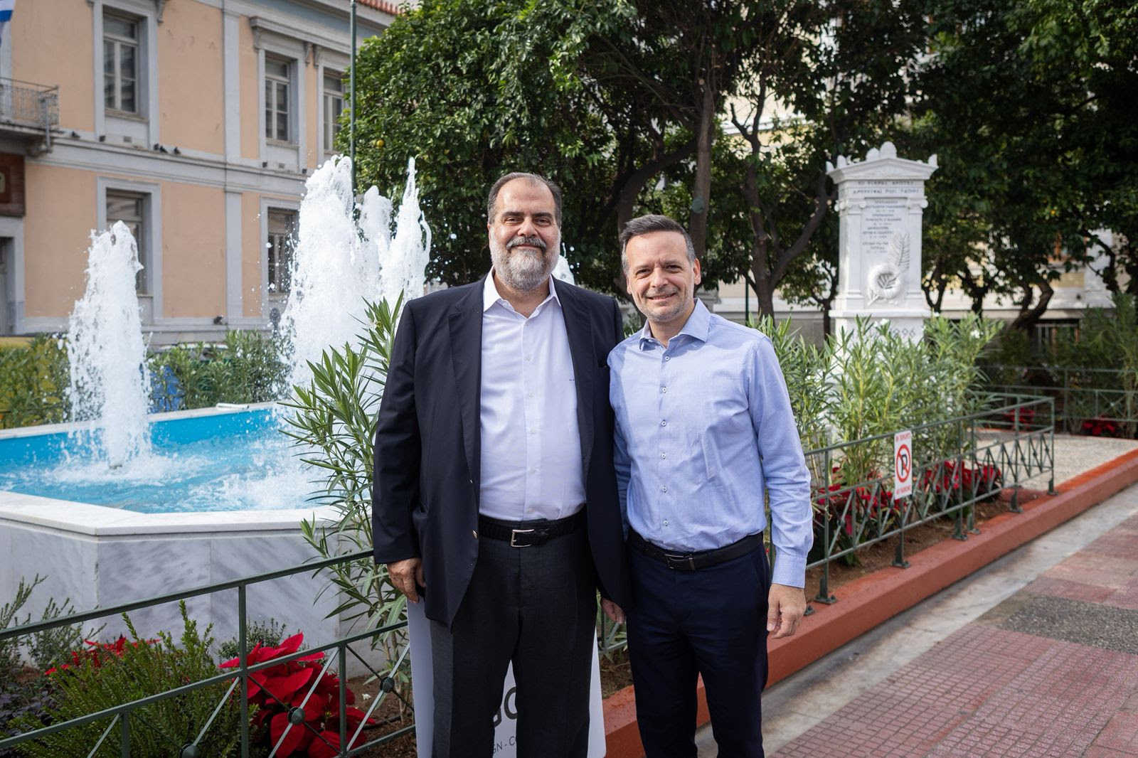 Δ. Αθηναίων: Αναβάθμιση της πλατείας Παύλου Μελά με χορηγία του Νικόλαου Πατέρα