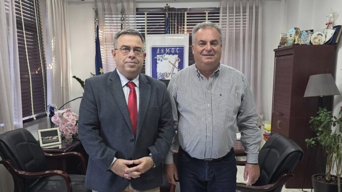 Σύσκεψη Γραμματέα Αποκεντρωμένης Μακεδονίας-Θράκης με τον Δήμαρχο Νέας Προποντίδας